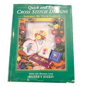 Quick and Easy Cross Stitch Designs Inspired by Your Garden Hardcover 26 Designs